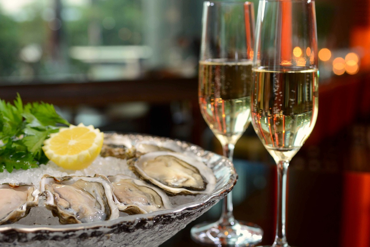 Ужин с размахом и морепродукты