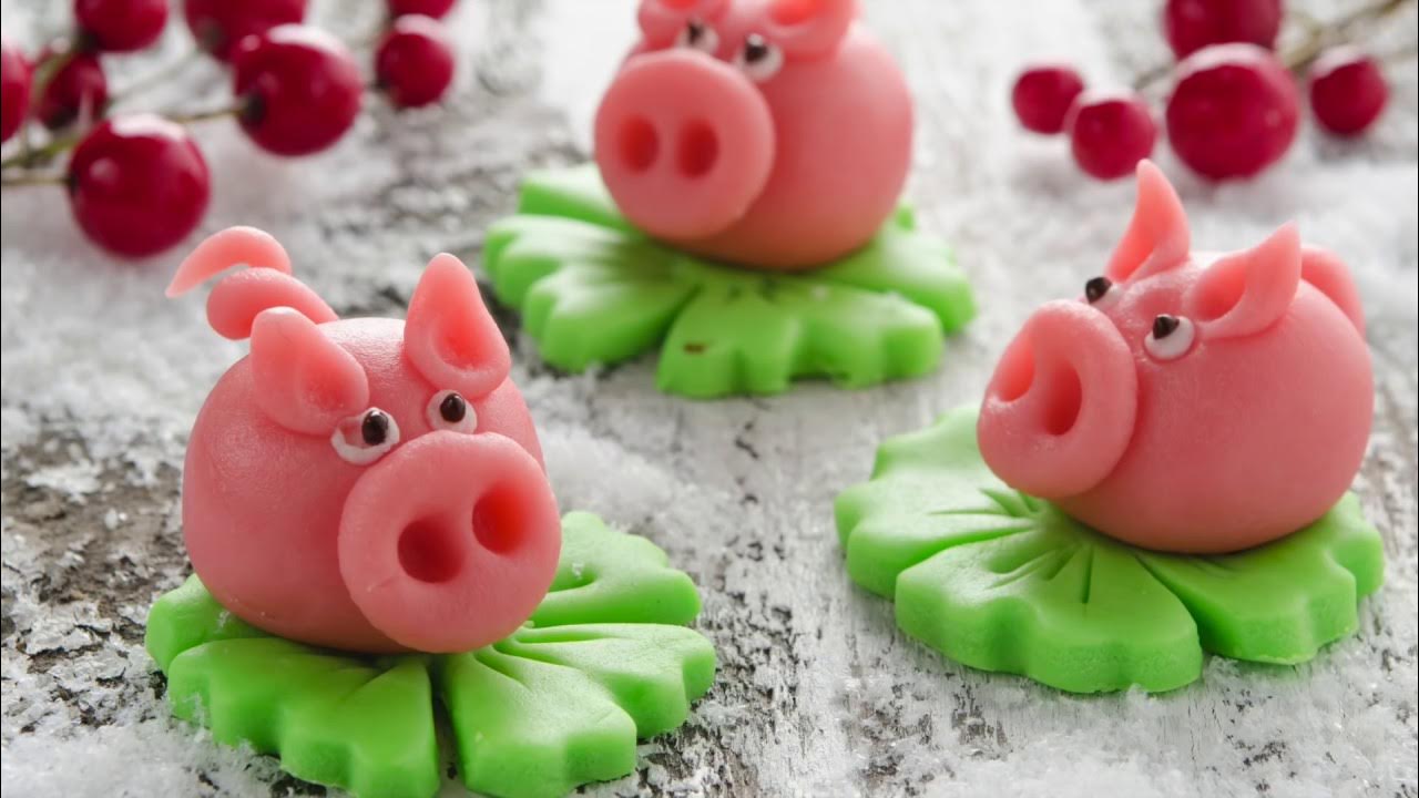 Марципановые поросята